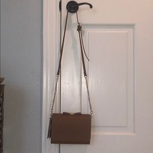 Miztique Brown Crossbody Bag